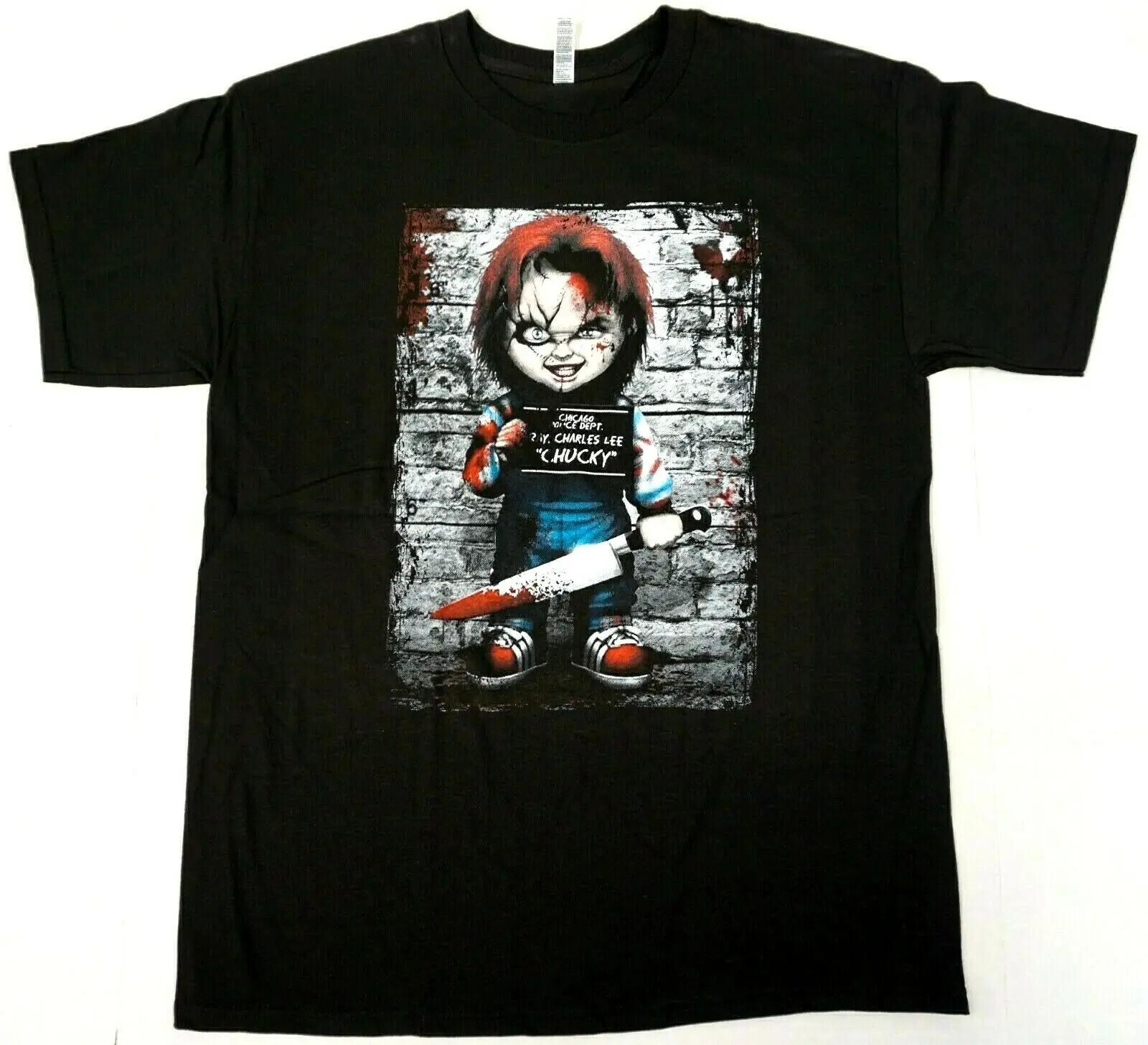 Футболка Чаки ребенка играть игрушки куклы из фильма ужасов кружка Шот футболка