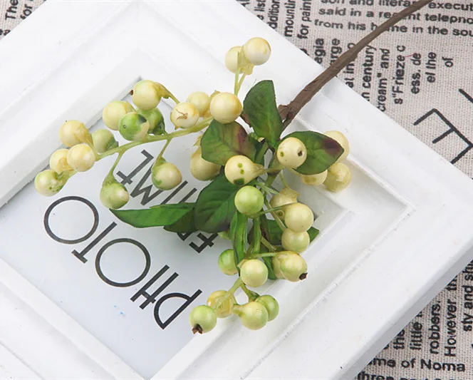 Одиночная Акация искусственные ягоды имитация искусственного цветка растение