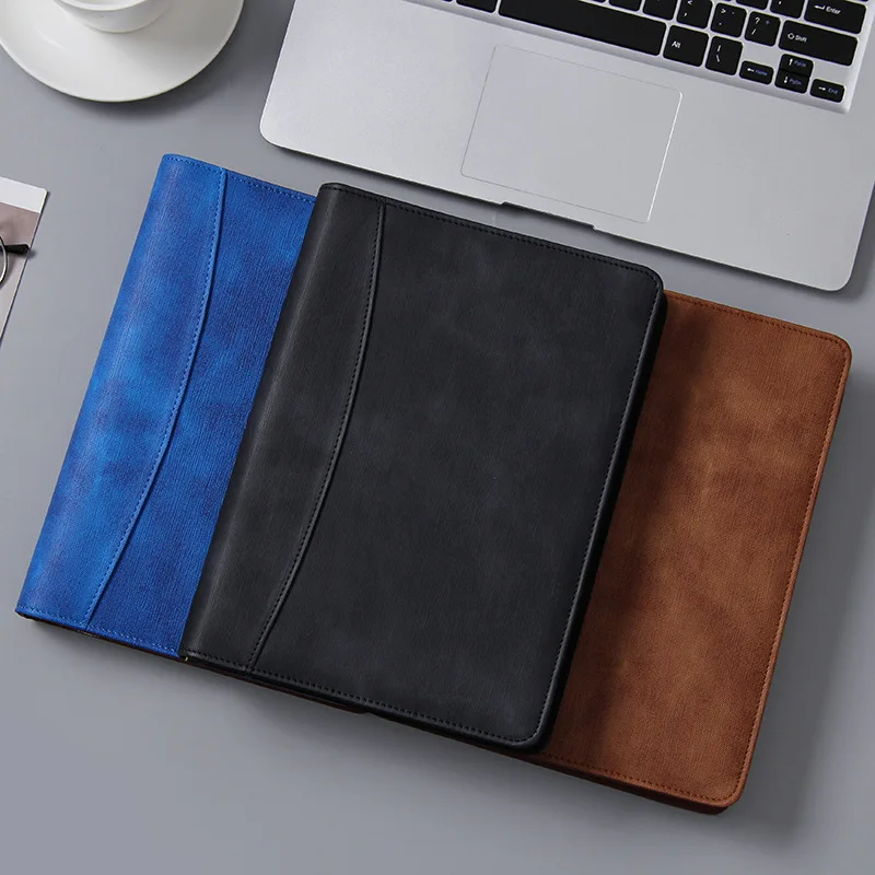 

A5 Spiral Notebook Rings Planner Organizer Binder Folder Travel Diary Journal Business Buckle Notepad Stationery Office Supplies