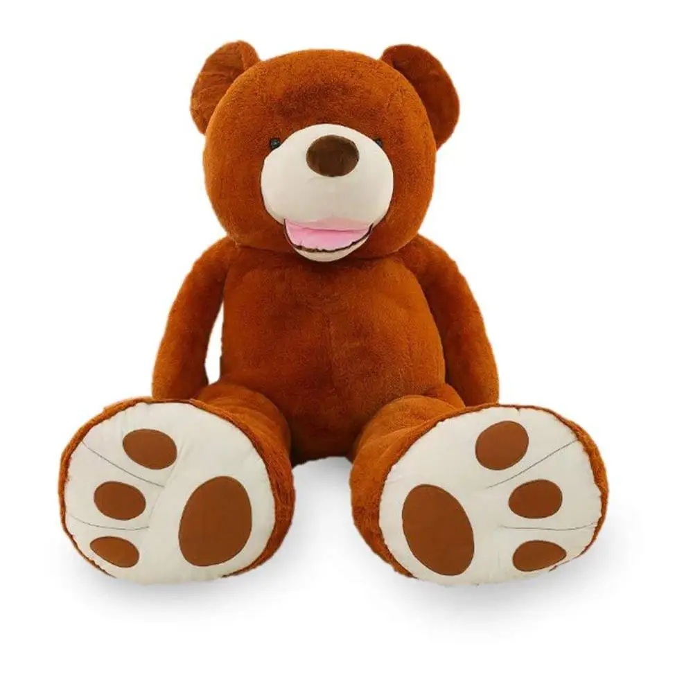 Игрушка плюшевая Американский гигантский медведь 100-340 см мягкий из кожи подарок