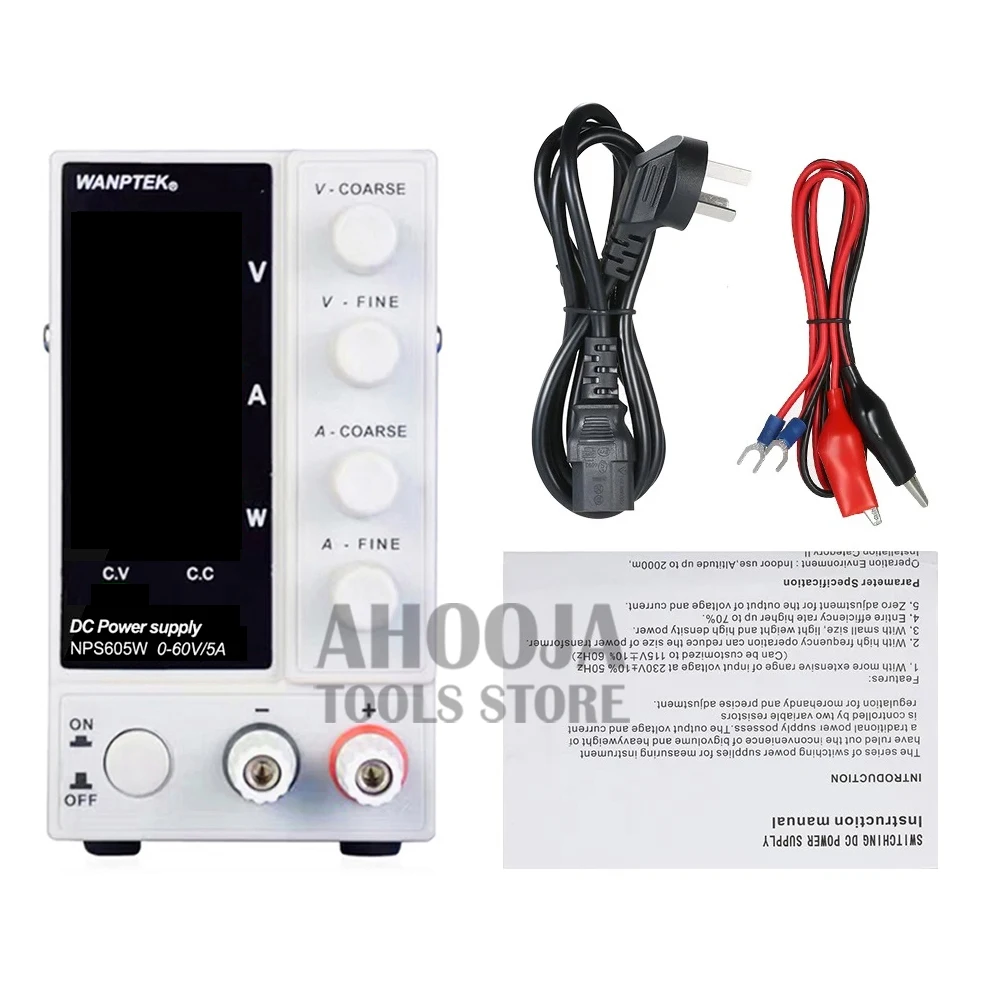 Регулируемый цифровой мини-источник питания постоянного тока NPS605W 60V5A 300 Вт