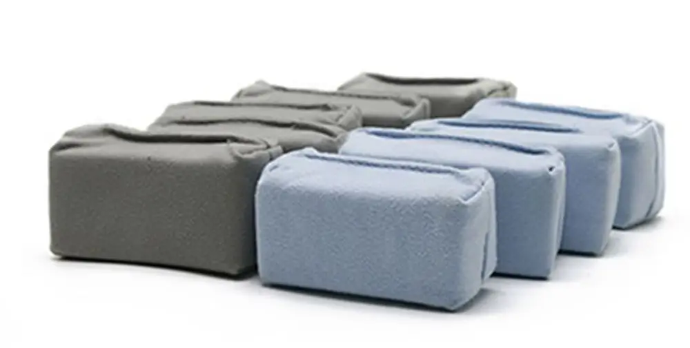 DETAILING 5pcs/pack Car Liquid Coat Tool Ceramic Coating Sponges Applicator Pads with Microfiber Suede Cloth
