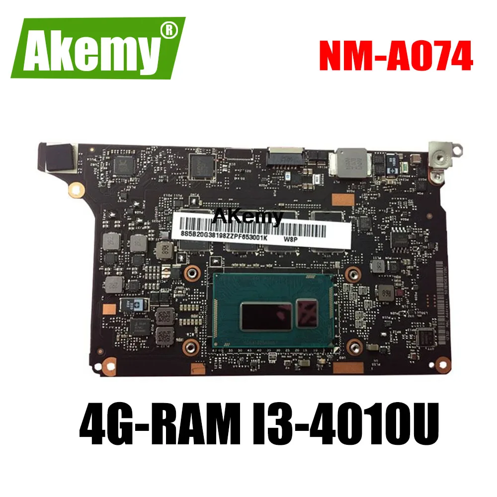 VIUU3 NM A074 материнская плата для ноутбука For Lenovo YOGA2 Pro тест оригинальная 4G RAM I3