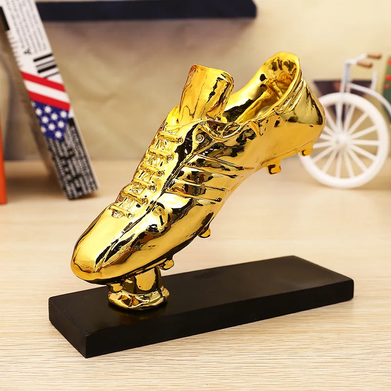 

Goalscorer Golden Boot Cup Home Decoration Football Tournament Prizes Crafts Decoration Custom Supply