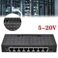 new arrival gigabit network switch high speed 1000mbps rj45 smart ethernet switches with power adapter for pc computer