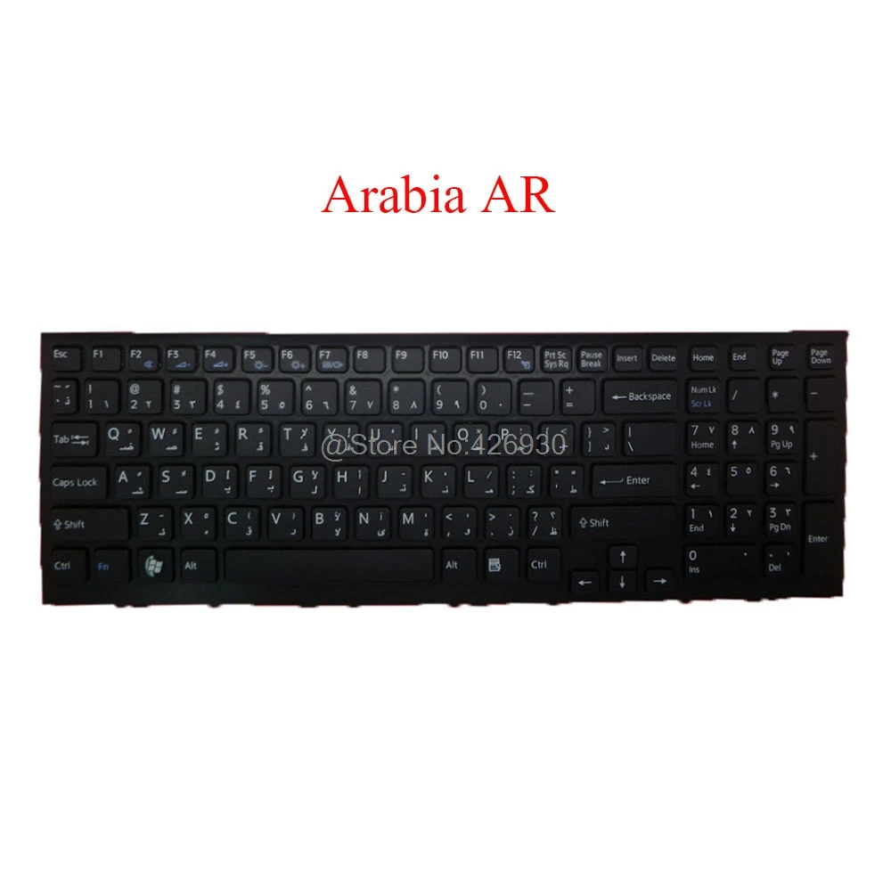 Ноутбук AR TW KR клавиатура для SONY VAIO VPCEE VPC EE 148927111 AENE7U00120 148933241 AENE7P001100 Arabia корейский