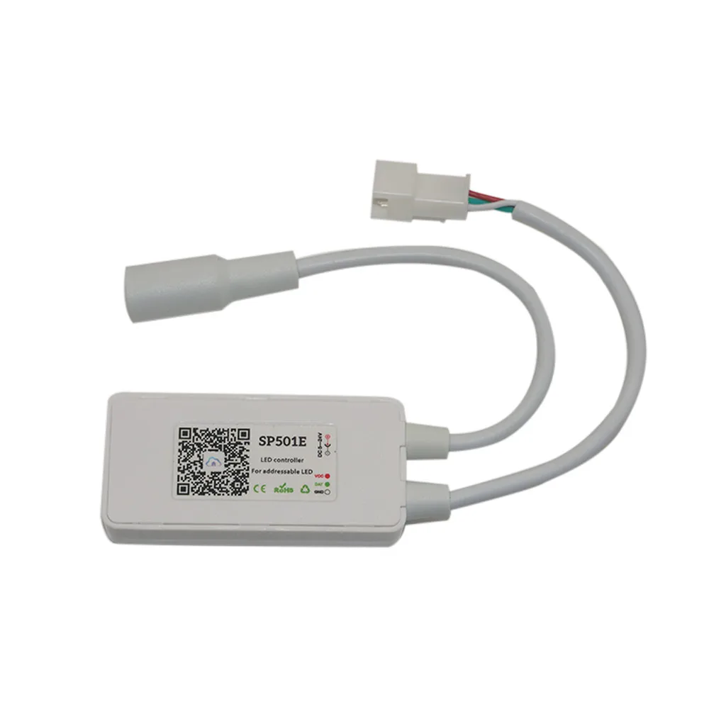 Светодиодная лента DC5V-24V SP105E SP110E WS2812B WS2811 с поддержкой Bluetooth Wi-Fi SP108E SP501E SP107E SP601E |