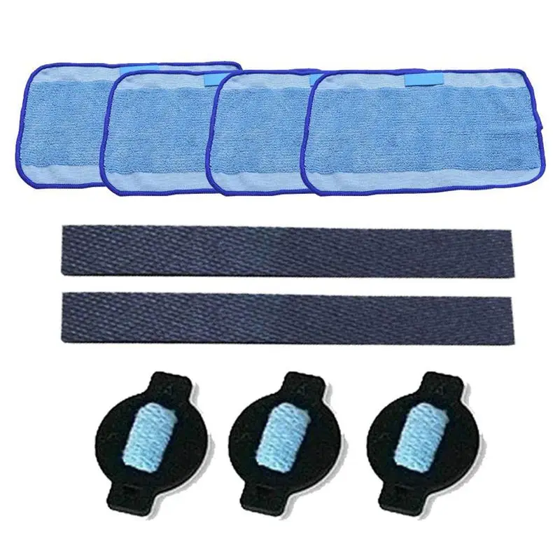 11 шт./лот robot wheel tire mop cloth water cap Replacment for iRobot braava 320 380 381 380T 390T Mint 4200 4205 5200 5200C | Бытовая