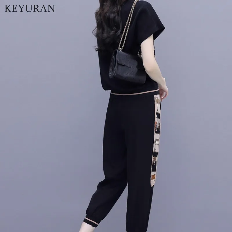 Женский спортивный костюм большого размера повседневная одежда женский