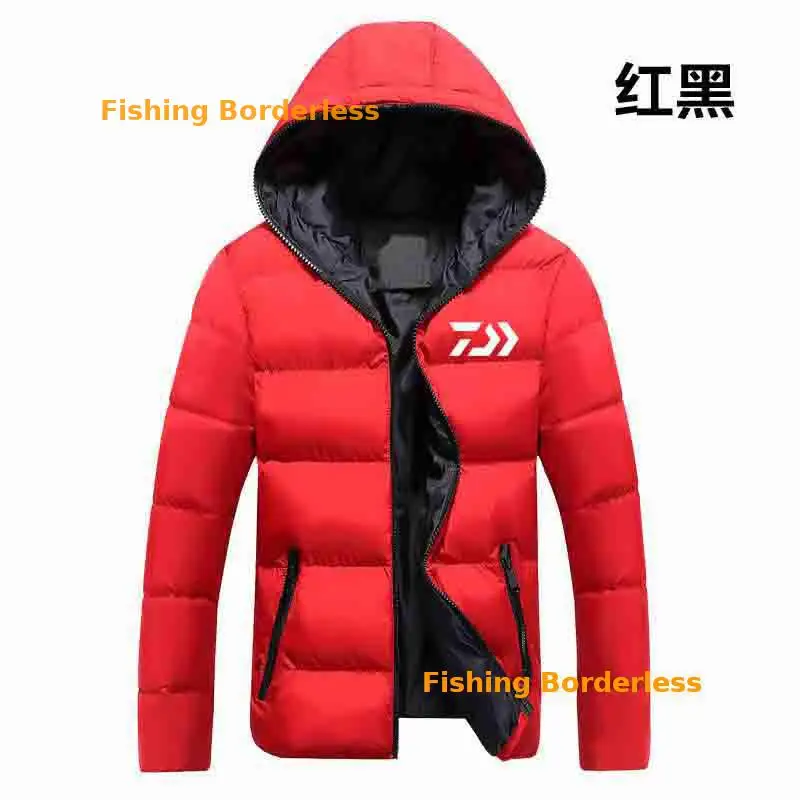 Мужская спортивная куртка с капюшоном толстой подкладкой на молнии дышащая для