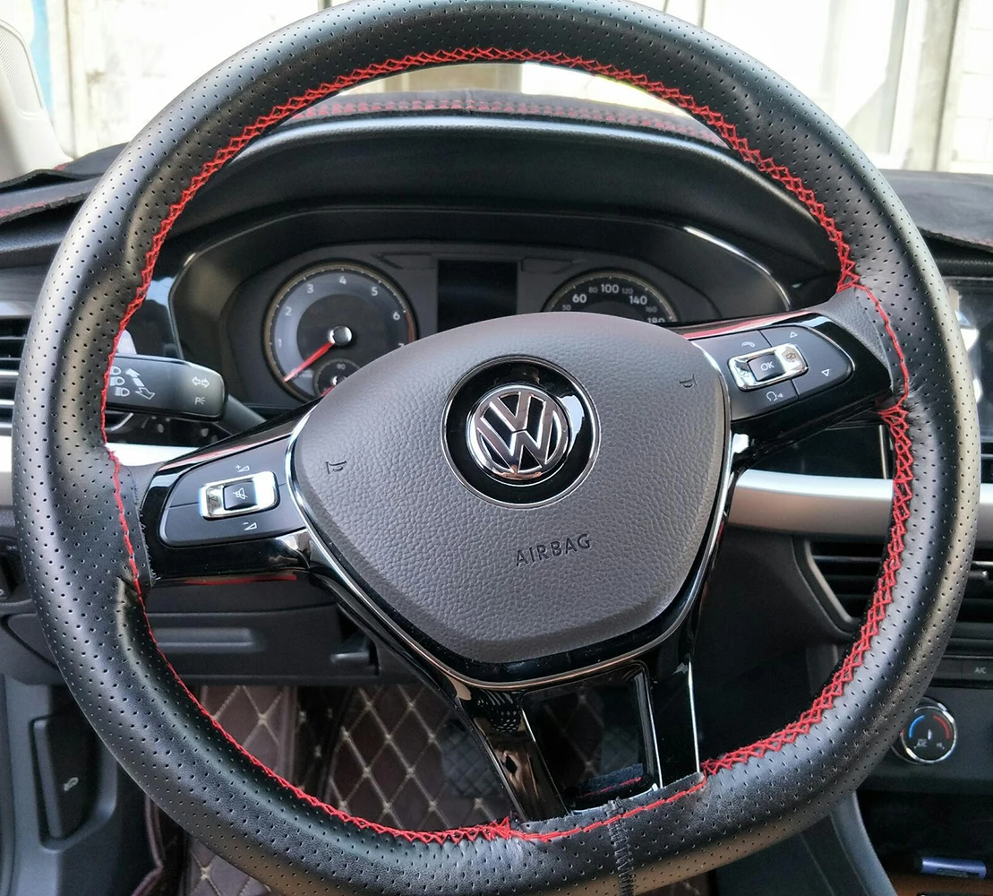 Тесьма на рулевом колесе крышка рулевого колеса автомобиля с иглами и нитью