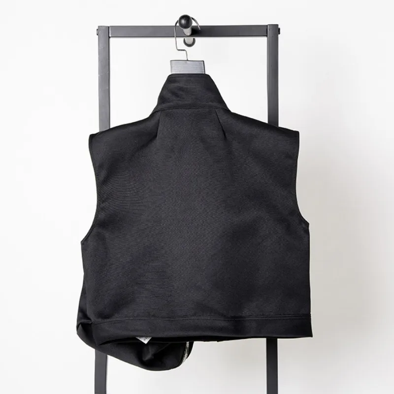 19ss мужской Готический свободный черный жилет новый темно-черный локомотив панк