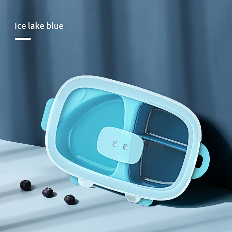 

Qshare Baby Placemat Silicone Suction Plates For Children Infants Feeding Food Tableware Tray Dishes Easy To Clean Silicone Mat