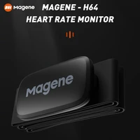 magene mover h64 heart rate sensor dual ant bluetooth with chest strap h003 cycling computer bike wahoo garmin sports monitor