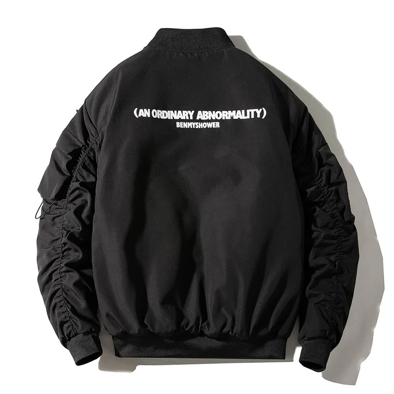 Куртка-бомбер MA1 Мужская зимняя Классическая куртка-оверсайз пилот в стиле ретро