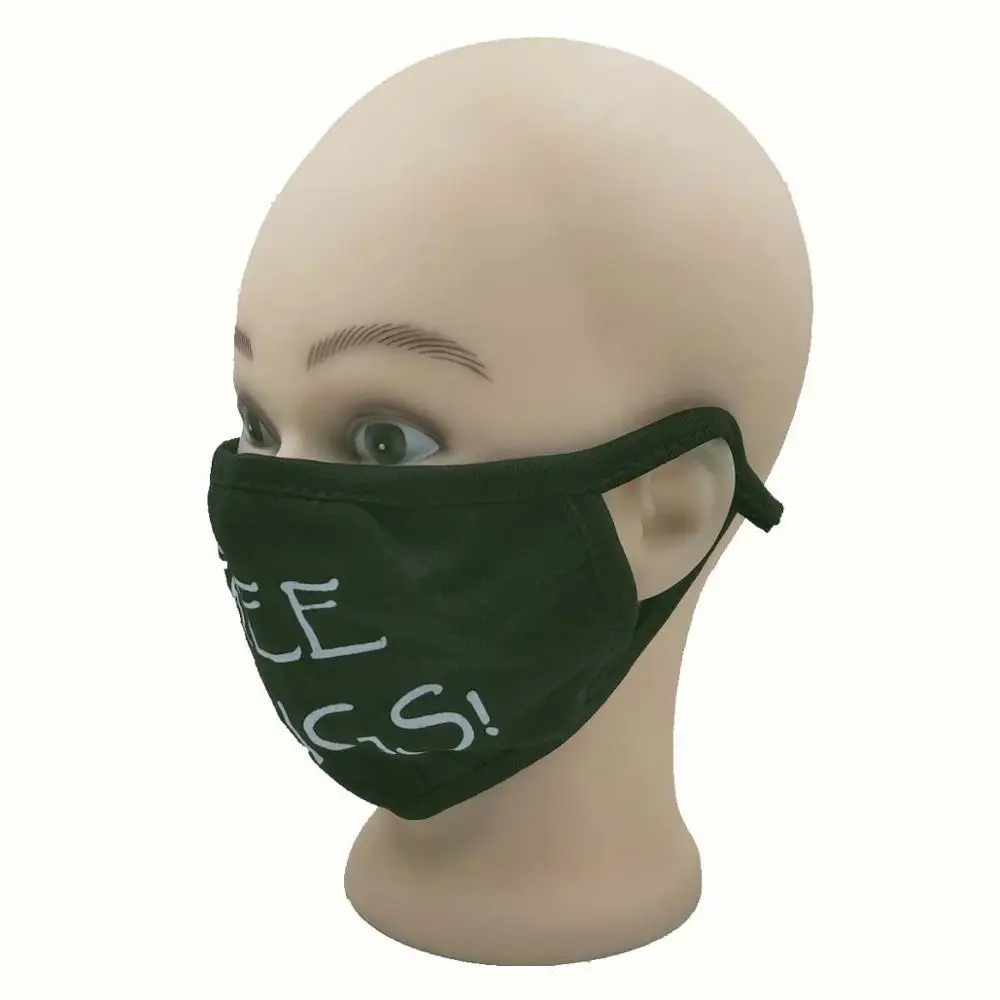 Новые женские и мужские хлопковые маски сохраняющие тепло забавная маска для