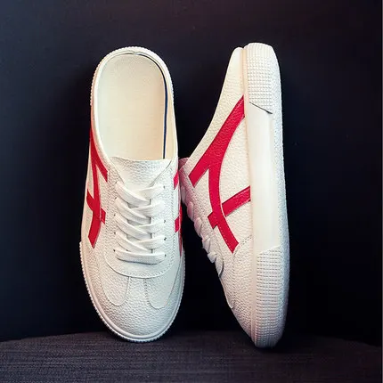 Высокая версия W кожаные маленькие белые туфли женская обувь 2019 г. новая весенняя