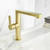 bathroom basin faucet brass sink mixer tap hot cold lavatory crane deck mounted single handle kitchen tap 360 degrees rotating