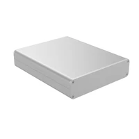 aluminum metal box machinery equipment product sheel electric equipment silvercase h15 10025 5mm