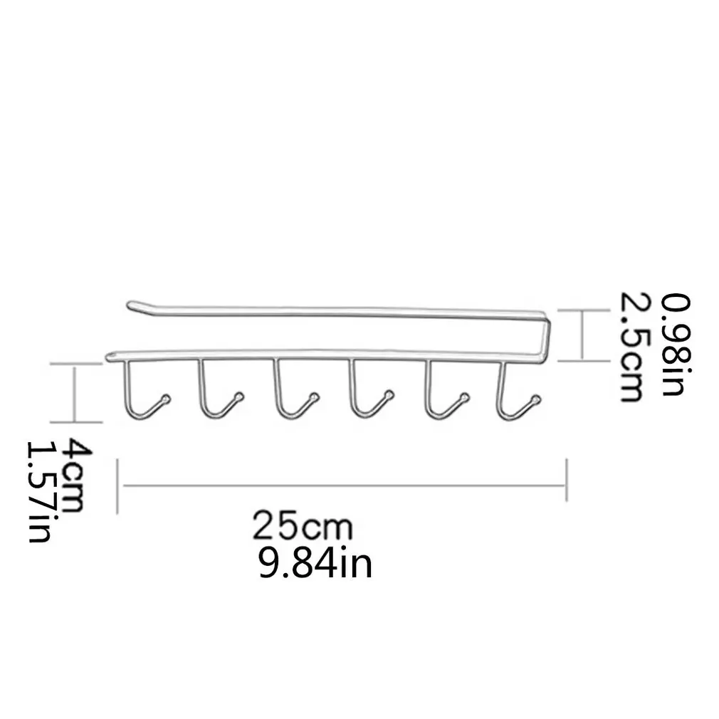 Шкаф для хранения из кованого железа многофункциональный ряд крючков шкаф