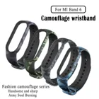 Ремешок для Mi Band 6, сменный камуфляжный рисунок, 2021