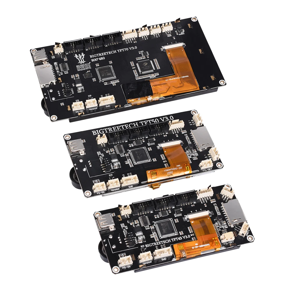 bigtreetech tft43 tft50 tft70 tft28 v3 0 touch screen 12864lcd wifi for skr v1 4 turbo mini e3 ender 3 upgrade 3d printer parts free global shipping