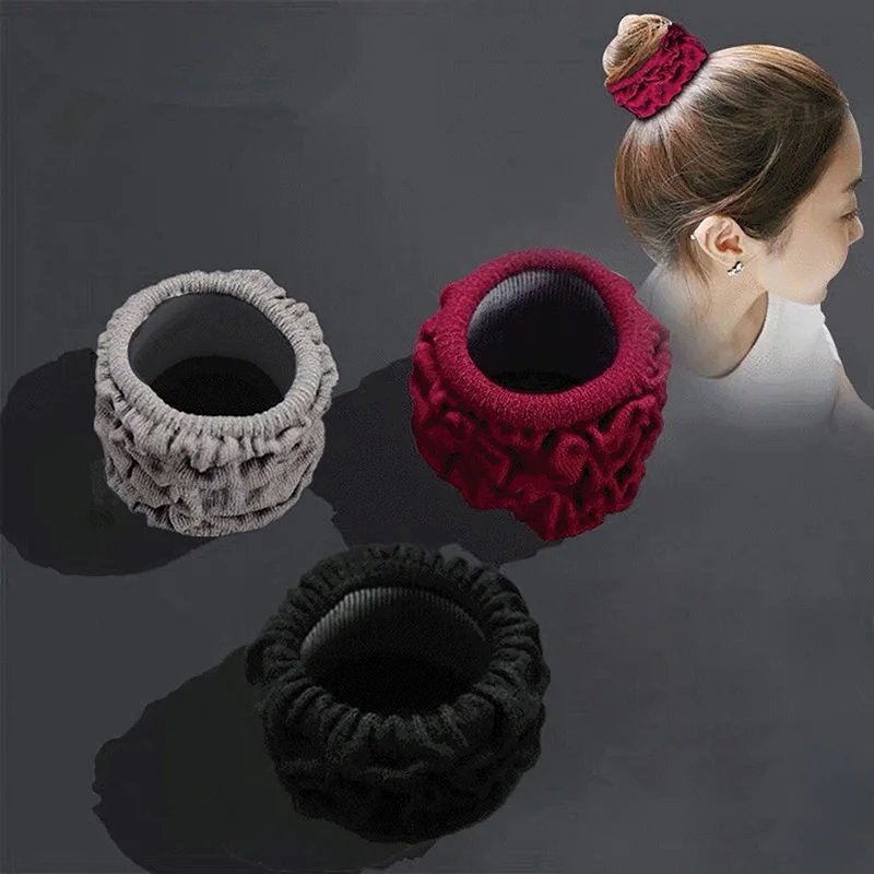 

Girls Ponytail Holder Hair Rope Women Velvet Scrunchie Elastic Hair Bands Rubber Belt With Rubber Band Hair Ornaments
