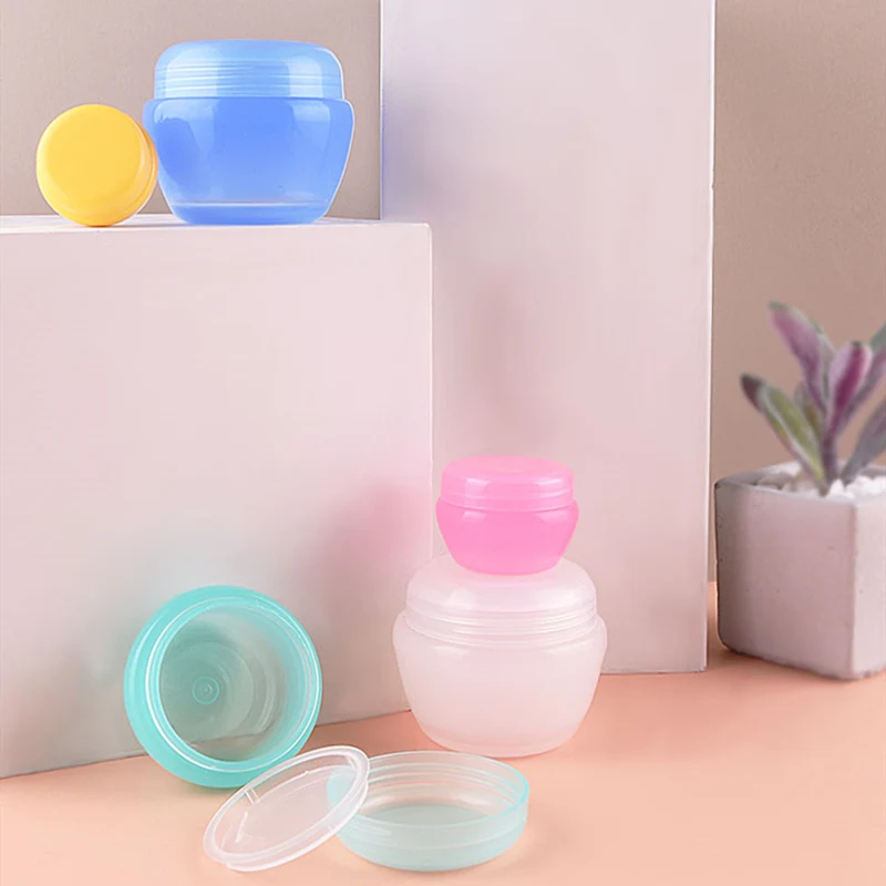 

10pcs/lot 30g face cream box bottle mushroom cream plastic with inner lid leak-proof sub-bottle made of new material