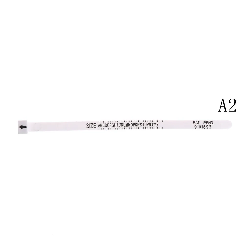 

1 Pcs Ring Sizer Scale Gauge Finger Stick Mandrel Measurement Jewelry Tools Check Size