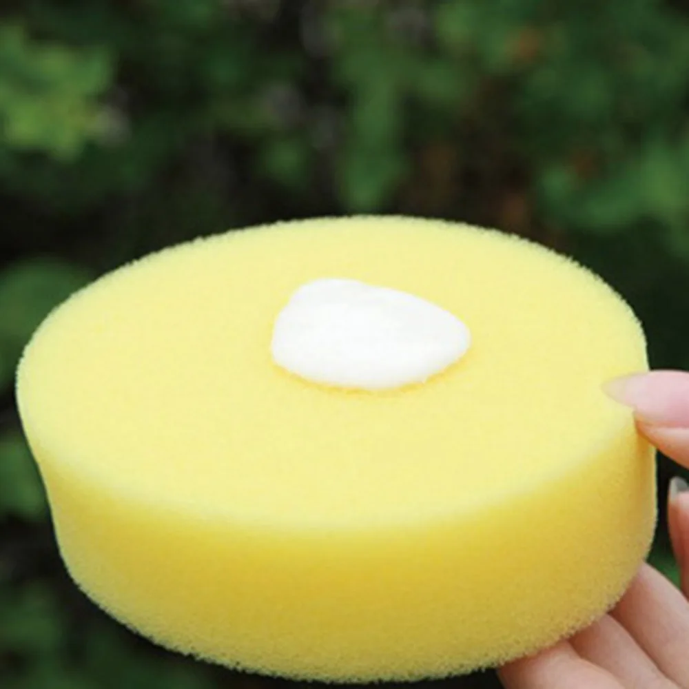 12 шт. воск губки круглый машины полироль для автомобиля губка автомобильный