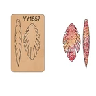 Серьги-капельки сделай сам, новинка 2021, режущая форма, деревянные штампы для кожевенного лезвия, режущий инструмент для рукоделия, ремесла для кожи, ткани, бумаги