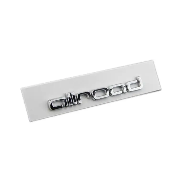 1 шт./лот АБС пластик Allroad Автомобильная наклейка эмблема значок Логотип|Наклейки