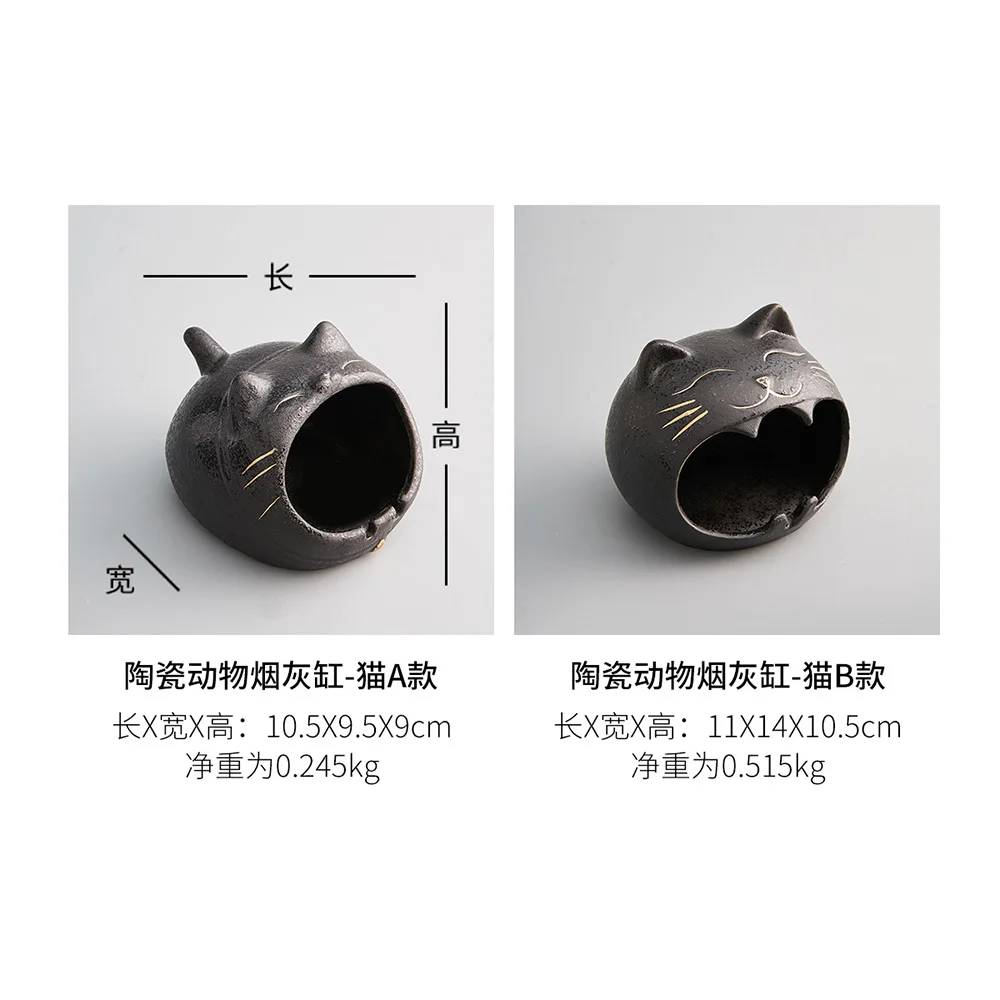 

Creative ceramics Smoke Cigarette Ash Tray Crafts Decoration Ashtray For Home Outdoor Office Car Boyfriend Gift Home Decor desk