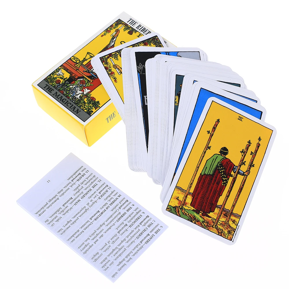 

Oracle Rider Waite Tarot Cards oracle cards Tarot l Oracle Card Board Deck Games Palying Cards For Party Game