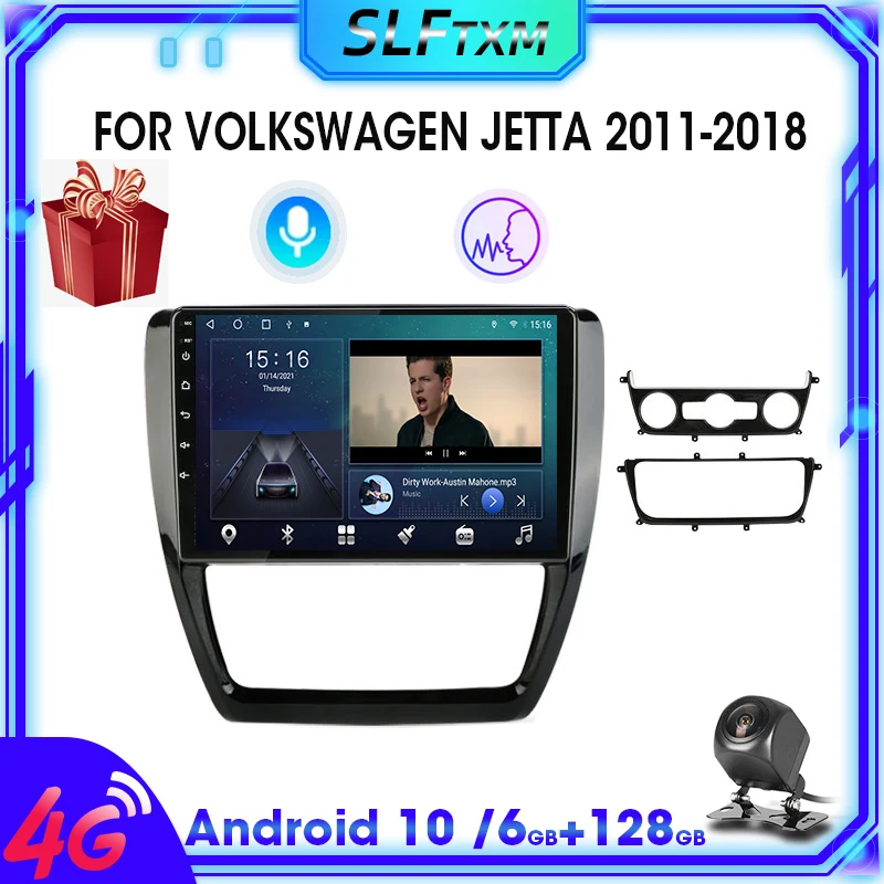 

Android 10 автомобильный радиоприемник 2din для Volkswagen VW Sagitar Jetta Bora 2011-2018 стерео приемник RDS навигация мультимедийный видеоплеер