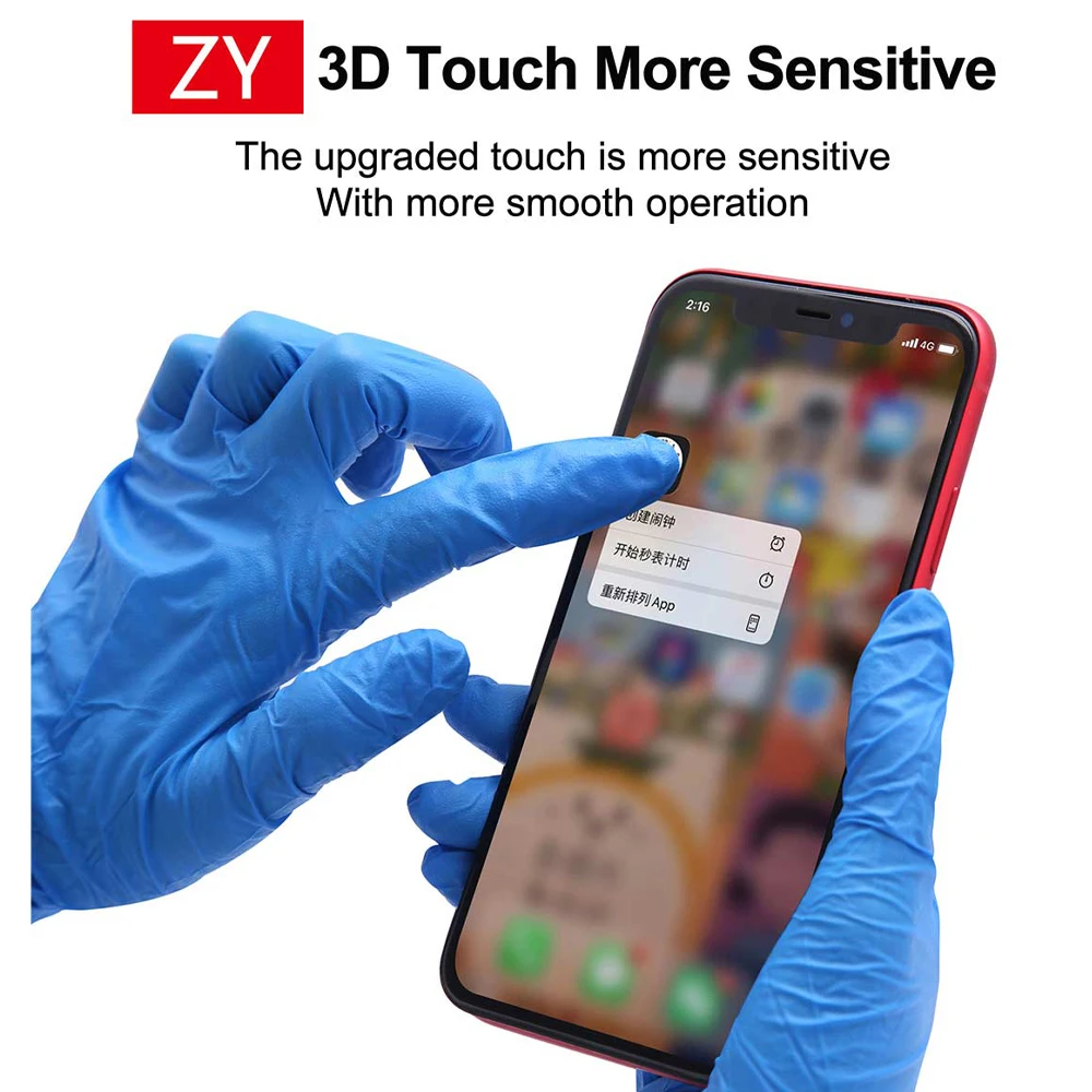 zy original mobile phone lcds repair parts for iphone 11 11pro xs xr xs max 12 12pro lcd display touch screen digitizer assembly free global shipping