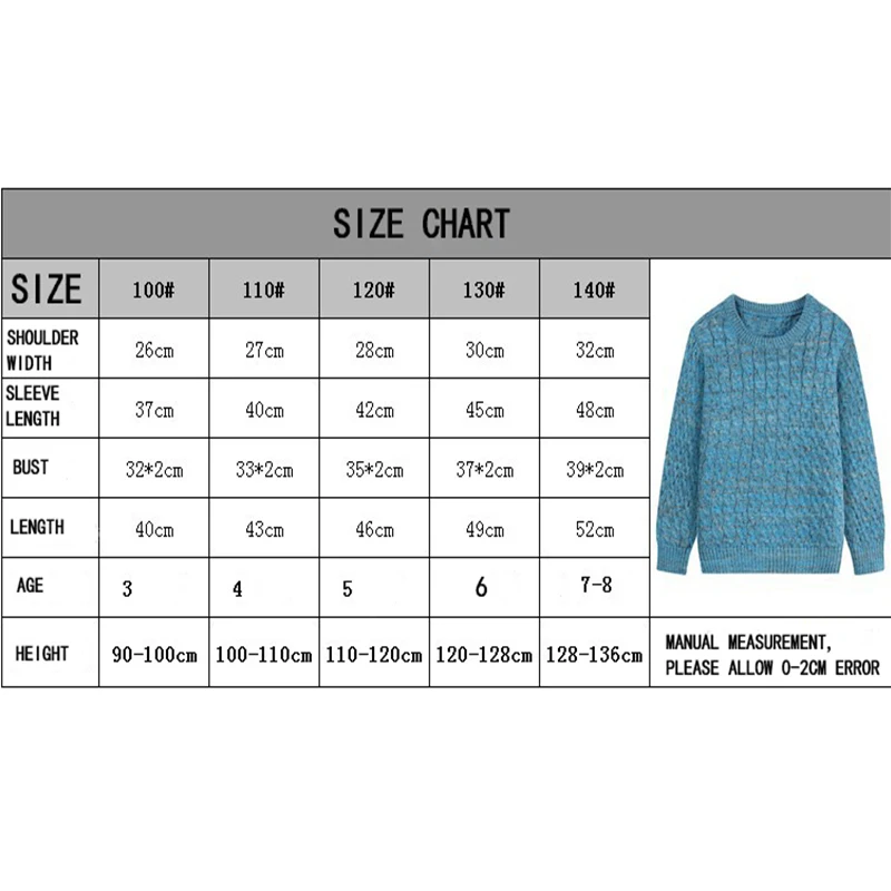 

Child Striped Sweater O-Neck Pullover Cotton High Quality Sweater Autumn Winter Children'S Clothing Baby Boy Clothes Kids Top