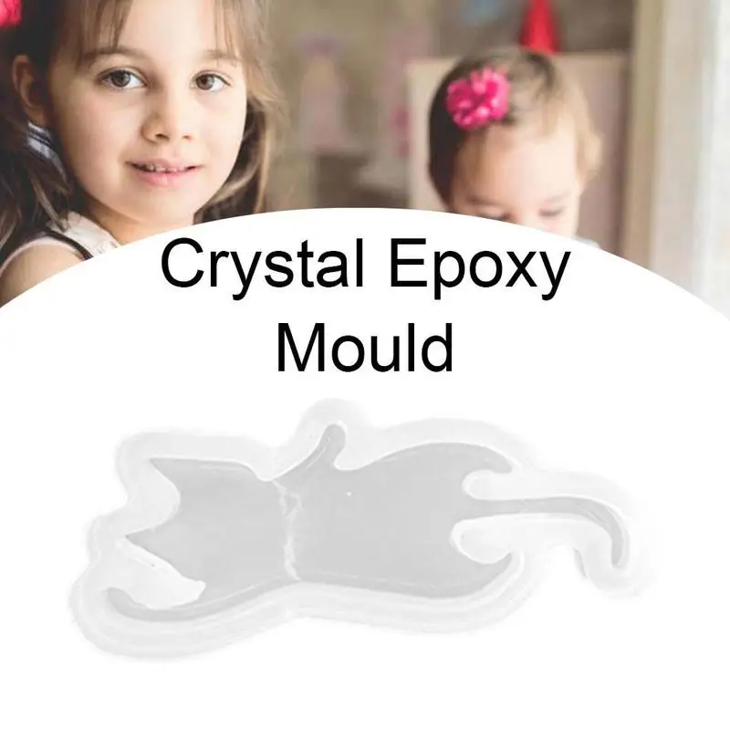 

Crystal Epoxy Mold Sakura Snowflake Kitten Elk Mirror Animal Mold Making Accessories DIY Style Handmade Cat Jewelry C0J6