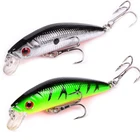 Рыболовная приманка, спиннинг 70 мм, 8 г, 3d воблер с глазами, воблер, искусственные приманки для пластиковой жесткой наживки, набор рыболовных снастей