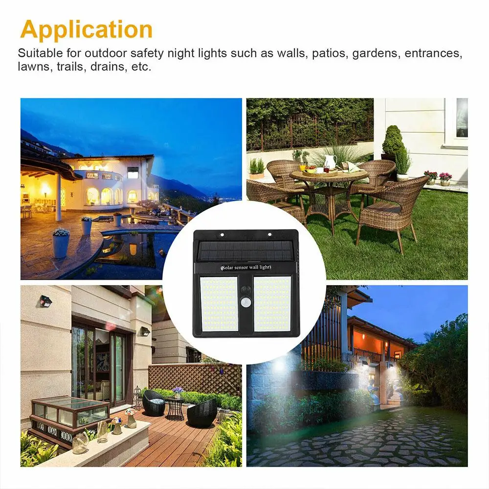 Уличный настсветильник светильник с датчиком движения 146