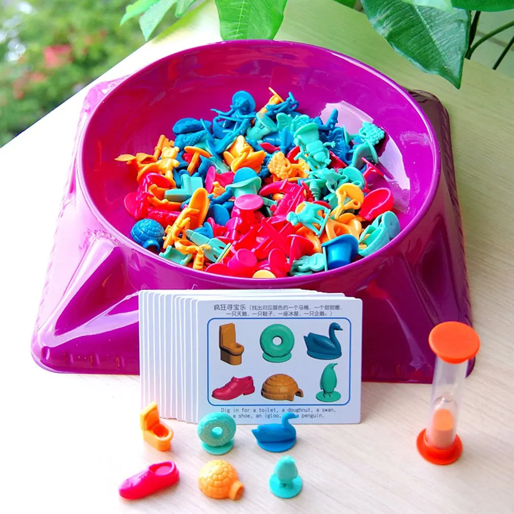 Juguetes de caza del tesoro para ni&ntilde;os, juego de mesa de aprendizaje l&oacute;gico para padres e hijos, Educaci&oacute;n Temprana, fiesta familiar, 2021-2