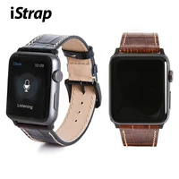 istrap for apple watchbands compatible with for for apple watch strap band series 4 3 2 1 leather strap