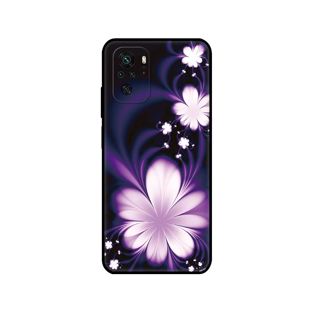 For Xiaomi Redmi Note 10 Case 4G 5G Back covers For Redmi Note 10 Pro Phone bags Redmi Note 10S bumper silicon black tpu case