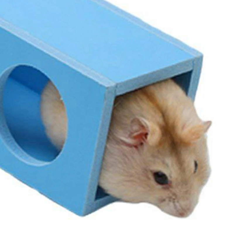 1 шт. Симпатичные Забавные игрушки хомяк деревянные качели свинья маленький