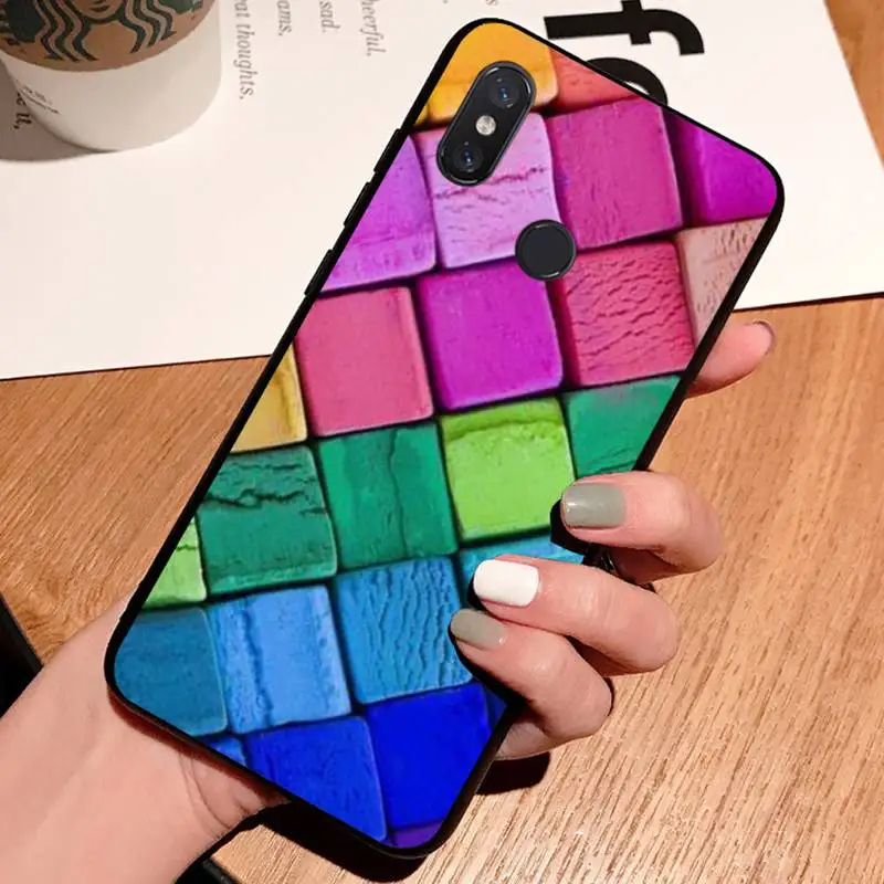 

Watercolors Set Paint Palette Painting Box Phone Case For Xiaomi Redmi note 7 8 9 t k30 max3 9 s 10 pro lite