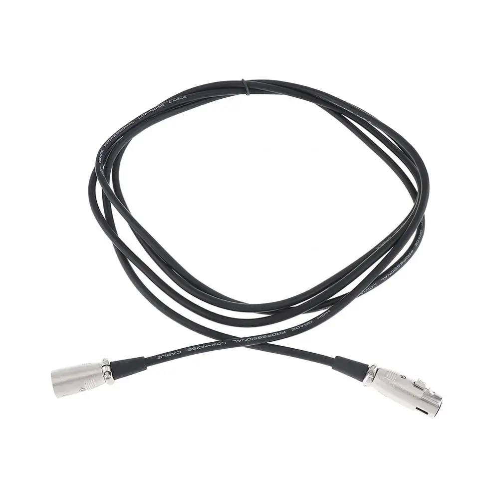 2 м 3 Pin XLR папа к женскому микрофонному удлинительному кабелю аудио удлинительные