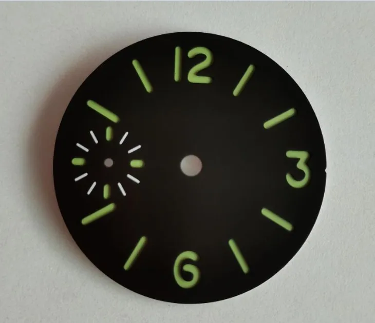 Детали часов 34 5 мм Циферблат или стрелки циферблат и подходит для eta6497 аксессуары