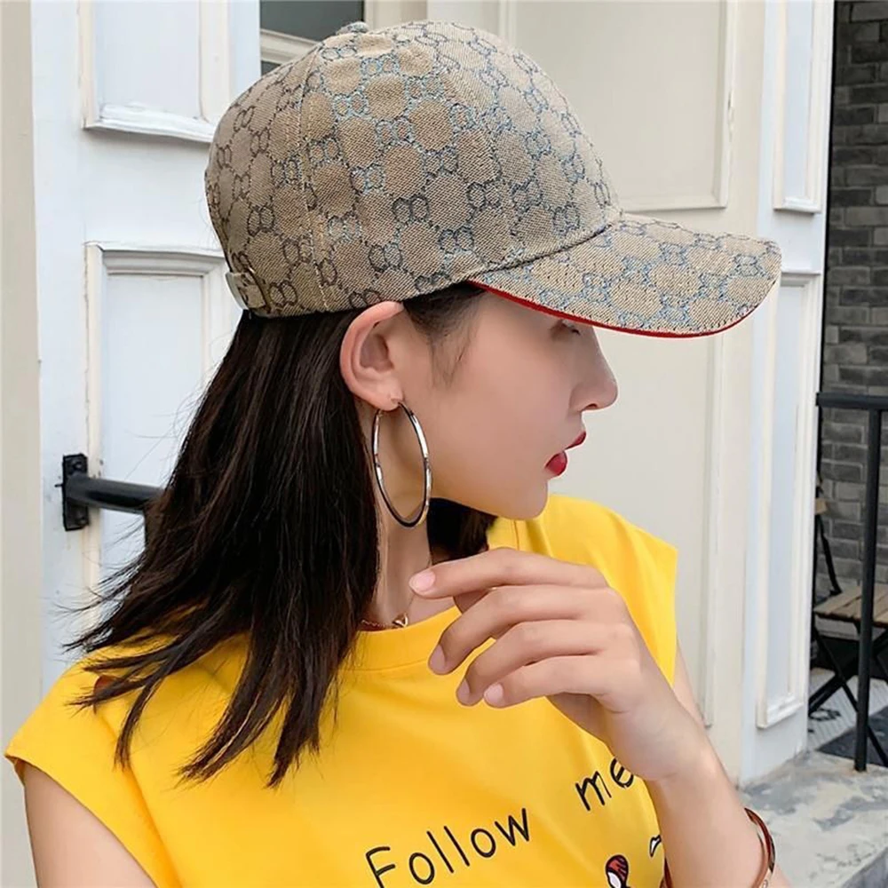 Fashion Baseball Cap Universal Sun Hats Women's Hat Golden Hip-Hop Men Snapback Adjustable Caps Trucker Streetwear Dad | Аксессуары