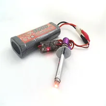6 12 в RC HSP 80100 Электронная свеча Зажигалка кабель зажим Nitro выход 1 2