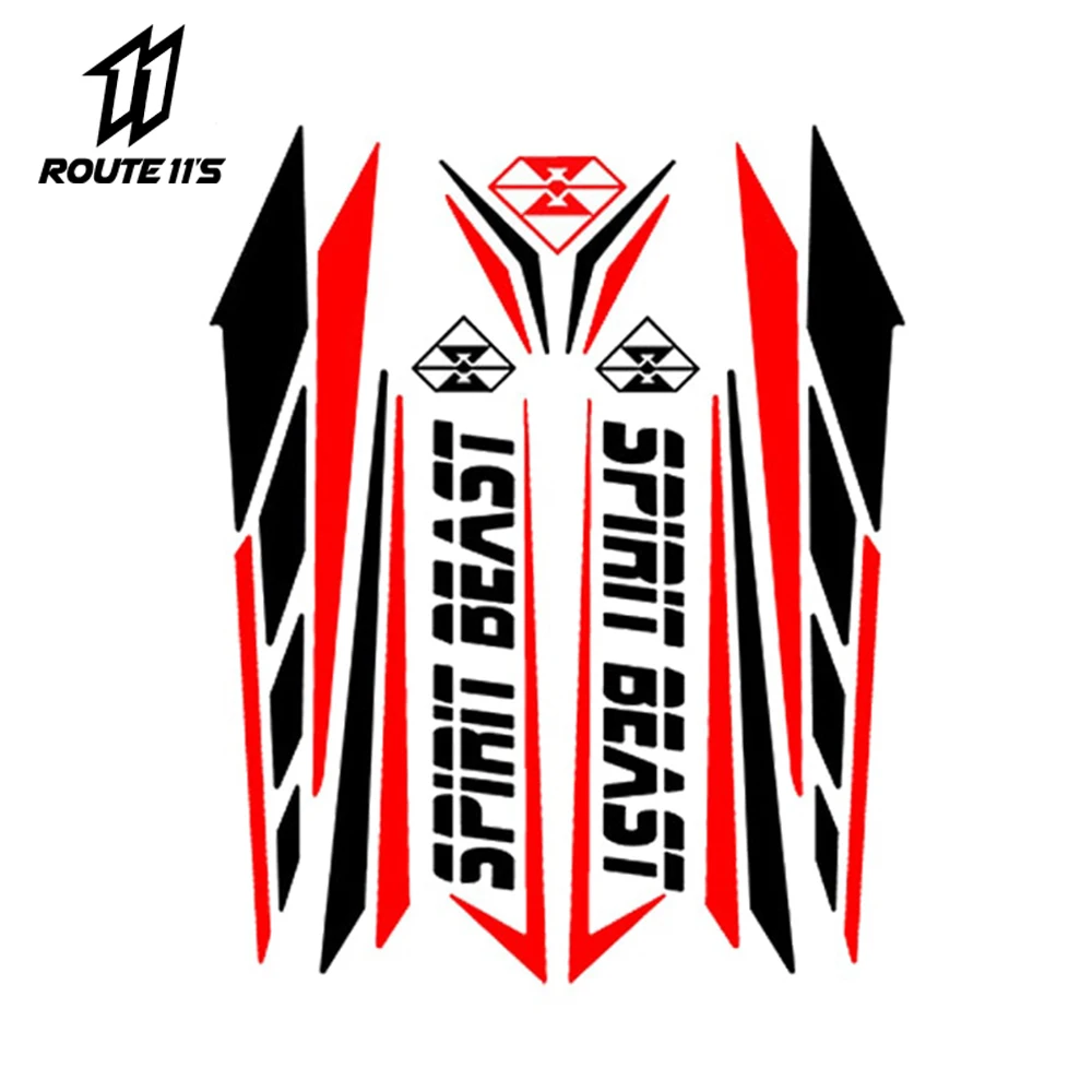 SPIRIT BEAST мотоциклетная наклейка Moto Feul танк накладка мотоцикл наклейка s Мотокросс Pegatinas протектор